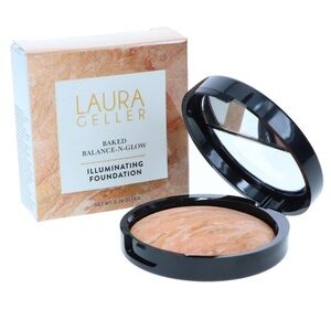 NIB Laura Geller 0006022B Baked Balance-N-Glow Illuminating Foundation FAIR $38